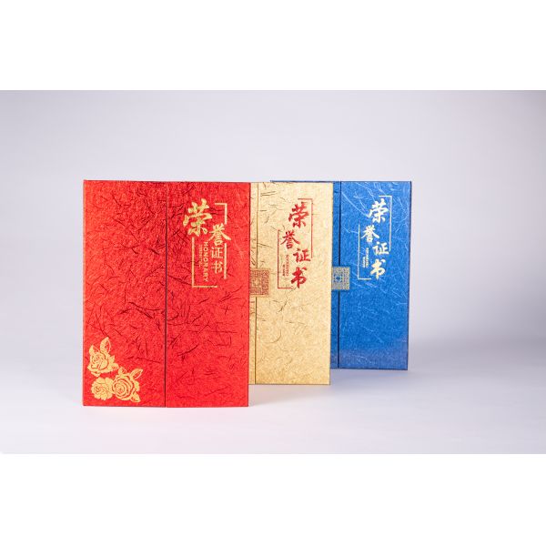 Customized Packaging Leatherette Paper In Various Textures