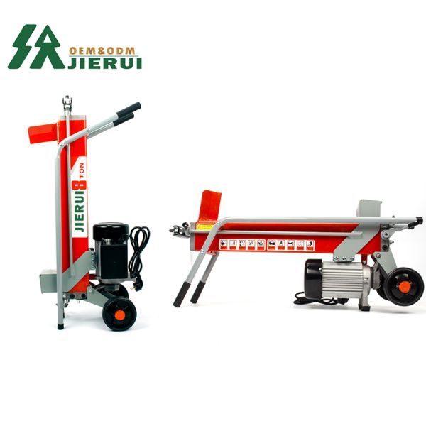 50 KG Gasoline Hydraulic Horizontal Wood Splitter Log Splitter Fire Wood Process