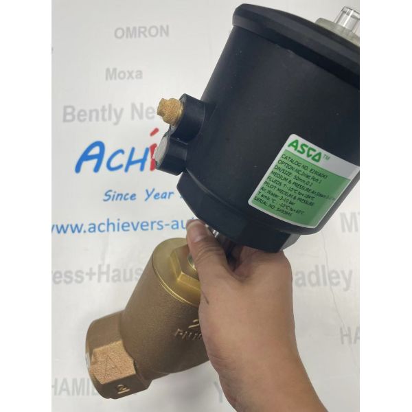 ASCO E290A043 Angle-Body Piston Valve 200 146 Torque 4…20 mA 0…20 mA Input Signal Range for Industrial Applications