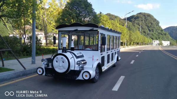 Quality Thomas Train Head  Cartoon  Electric Sightseeing  Car Size 5430*1600*2050mm  14 seats for sale