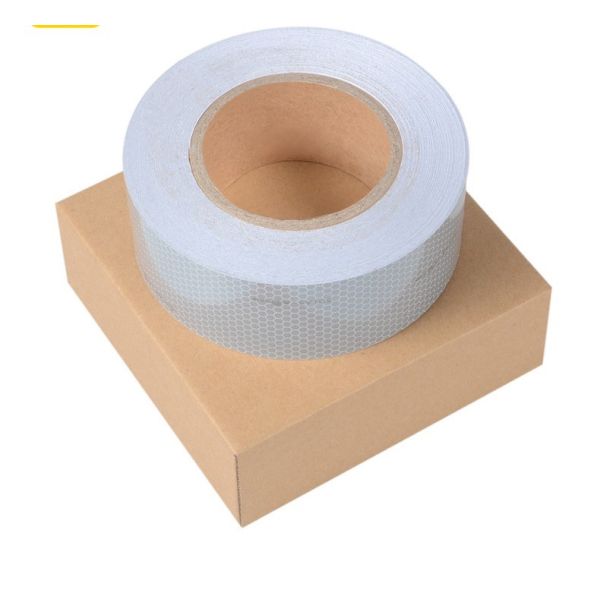 Silver White Reflective Material Marine SOLAS RETRO REFLECTIVE TAPE For Safety Signs