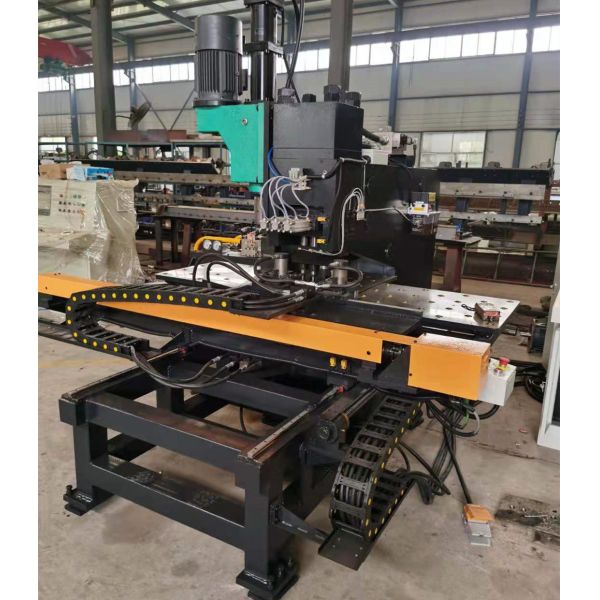 Hydraulic CNC Plate Punching And Drilling Machine Work Stability BNCZ100