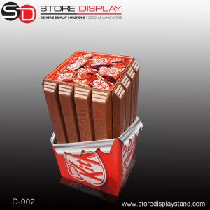 Wholesale Custom Dump bin display stand for candies and chocolates from china suppliers