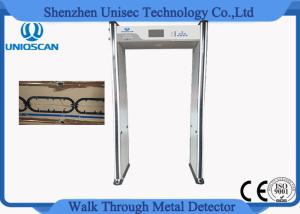 China 5.7 Inch Airport Door Frame Body Scanner Metal Detector , Walkthrough Metal Detector For Security on sale