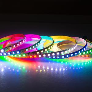 China 30 60 96 144 LED Per Meter DC12V Digital RGB Color Program Controllable Individual Pixel LED Strip LC8808 on sale