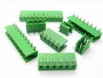 Barrier Blocks Orange 6 Pins Plug In Terminal Block With Ear Terminal Block