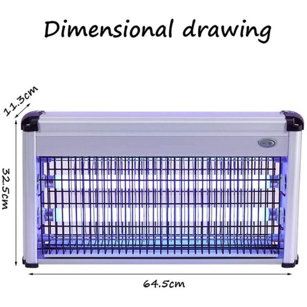 JZ Customized 30W UVA Light Indoor Fly Moth Killing Lamp Pest Control Trap Electric Mosquito Repellent Lamp