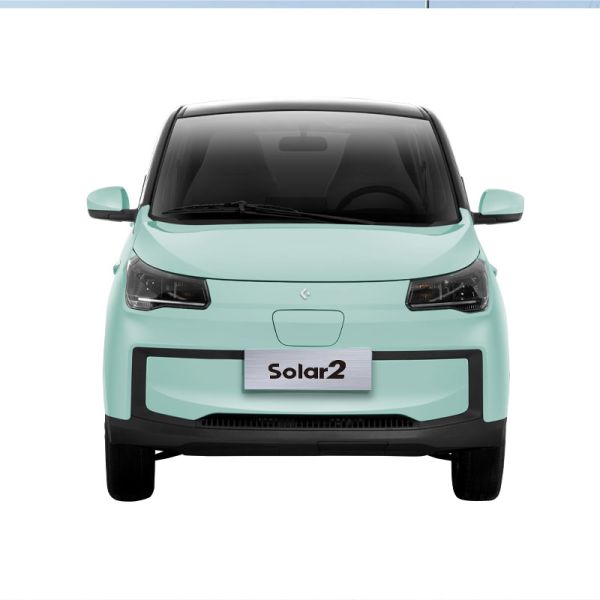2024 2 Seats Mini EV Car Energy Vehicles Solar EEC Electric Car Blaval Solar 2 with EEC COC Customised Motor Single Motor
