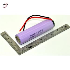 China BMS 18650 Lithium Ion Battery Rechargeable 3200mAh For LED Flashlights on sale