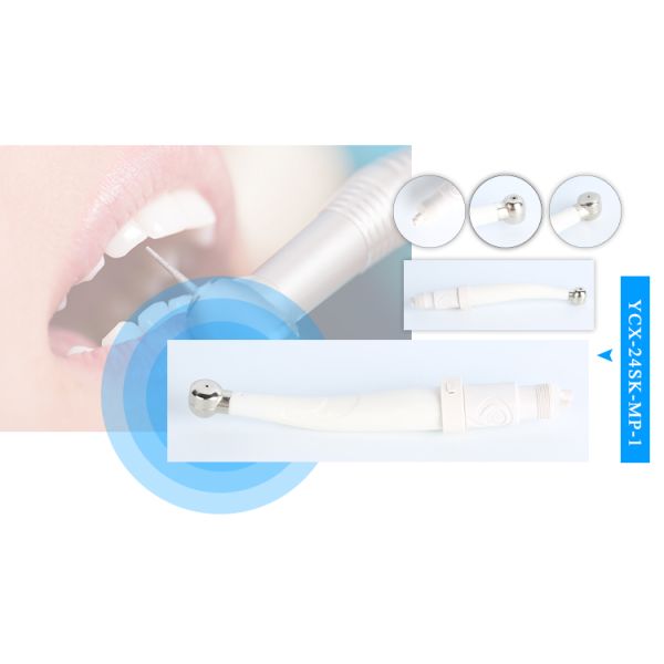 Metal Head And Plastic Handle High Speed Dental Handpiece 300000r/Min