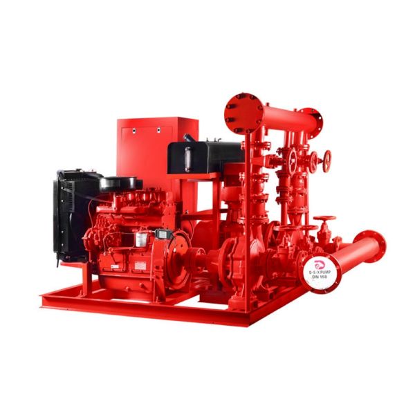 Diesel Engine Firefighting Water Pump Constant Pressure Frequency Conversion 220V