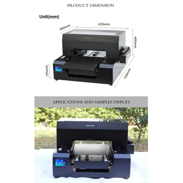 High Efficiency A3 UV Flatbed Printer Water Circulation Cooling System