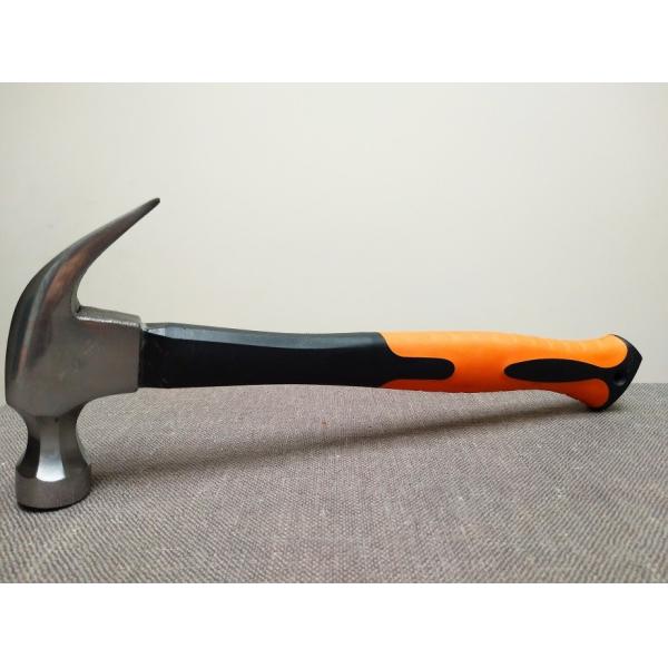 16oz Claw hammer/Nail hammer/Carpenter hammer(XL-0015) with polishing surface and color handle
