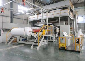 China 200gsm SS Customized Non Woven Fabric Making Machine High Efficiency on sale