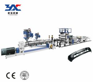 China ABS PC sheet extruder machine on sale