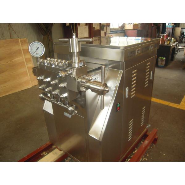 500 L/H High Performance Dairy Homogenizer 25 Mpa For Liquid / Food