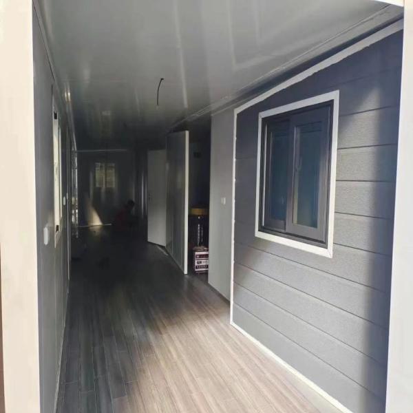 Steel Door Four Bedrooms One Bathroom Luxury 20 40ft Prefab Folding Container Homes