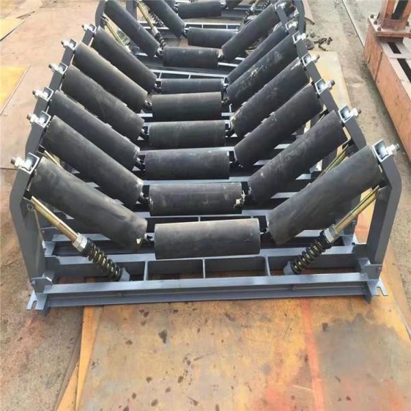 40mm Labyrinth Bearing Conveyor Impact Roller Carbon Steel Pipe