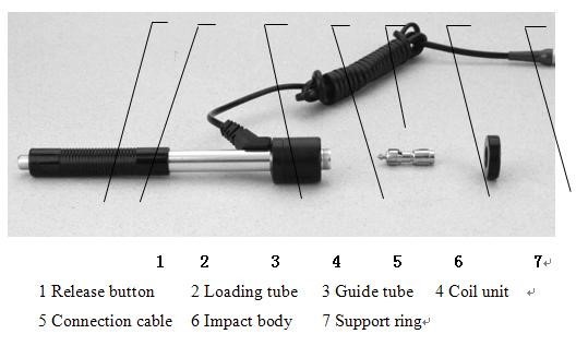 D Probe Of Leeb Hardness Tester For General Test Tungsten Carbide Material