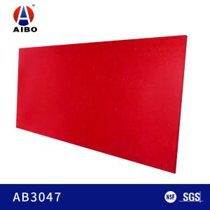 Wholesale Sparkle Red Color Artificial Quartz Stone Countertop Commerical Application 3000*1400mm from china suppliers