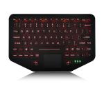 Rugged Vehicle Keyboard With Touchpad Backlit Scissor Switch Desktop