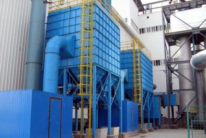 China Outside Cement Dust Collector / Heavy Duty Industrial Dust Extraction System on sale