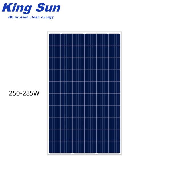 Quality TUV 260W Polycrystalline Solar Panel , 24 Volt Solar Panel for sale