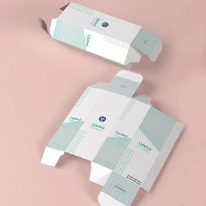 Reverse Tuck End Foldable Card Box With Pantone 4 Color Printing