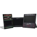 Battery operated LCD POP video display video counter display for new product