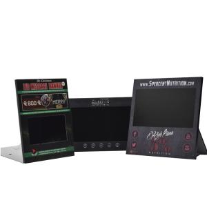 China Innovative CDU(counter display unit) with HD screen video player, 10 inch counter video display  instore video display on sale