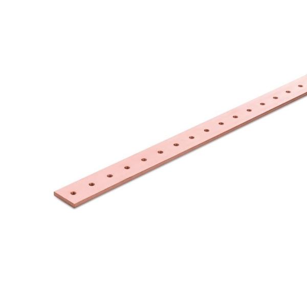 Quality Good Workability Copper Grounding Bus Bar Copper Processing Materials for sale