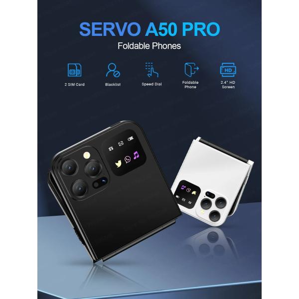 Compact and Versatile 2G Feature Phone with LED Flashlight and Vibration Function for Any Situation