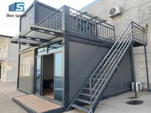 China Boxspace Container House Capsule Villa For Outdoor Home Container House Container Office With Bathroom 20ft Container Office on sale