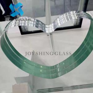 China Custom Laminated Glass Shower Door 6+6 Double Toughened Laminated Glass PVB Film on sale