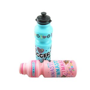 China Reusable Small Water Bottles , Hard Blue / Pink Water Bottle For School on sale