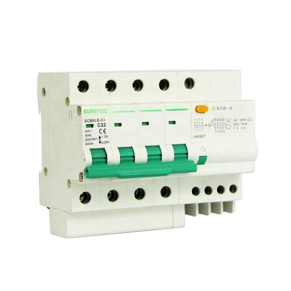 Quality SCB8LE ELCB 4Pole Residual Current Device for sale