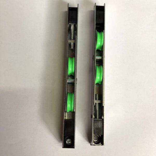 Door Window Roller in Red Color Green Nylon Roller with Double Roller Ball Bearing