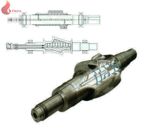 Four shuttle Hermetic Banbury Rubber Mixing Machine Wear resistant alloy welding