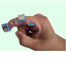 Wrist Trigger Thumb Toe Finger Splint Supports Brace Flexible Fixed First Aid Bandage