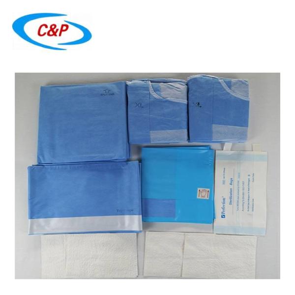 Nonwoven Ortho U Drape Sheets Medical Surgery Pack Kits
