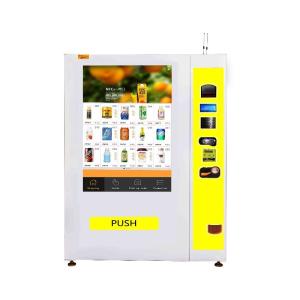 Wholesale Touch Screen Combo Vending Machine Commercial Snacks And Drinks Smart from china suppliers