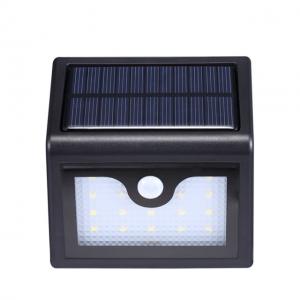 China PIR Solar Powered Motion Sensor Light For Outdoor Garden Fence Wall Patio on sale