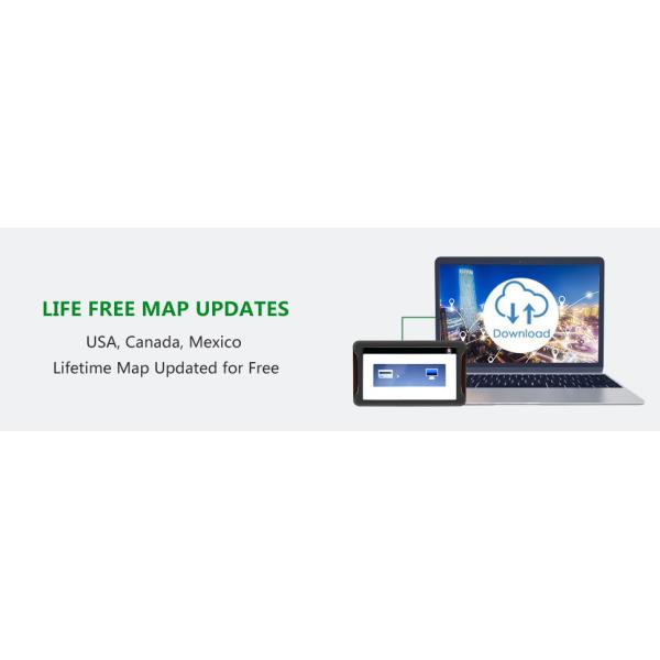 DC12V DC24V GPS Navigation Front And Rear Dash Cam For Pickup Truck