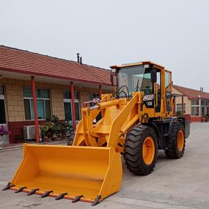 China 2500kg Mini Front End Loader Industrial Hydraulic Controls 2050mm Wheel track on sale