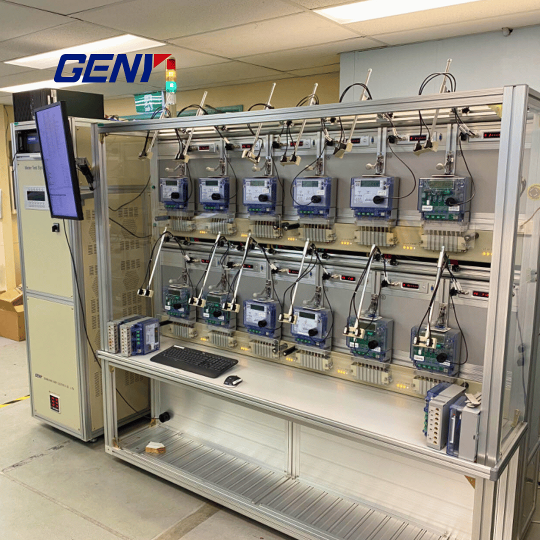 YC1893D IEC 60736 Fully-Automatic 4-Quadrant Multi-Position Three-Phase Meter Test System