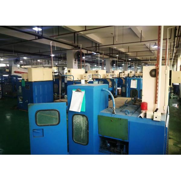24 Pass Copper Wire Drawing Machine From 1.2mm To 0.2mm