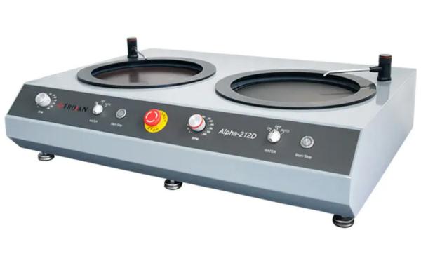 Alpha-212D Grinding Polishing Machine Stepless Speed With Individual Control