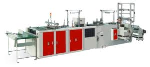 China HQST Series Polythene Bag Making Machine / Side Sealing Automatic Bag Making Machine on sale