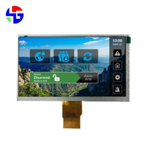 Wholesale 7.0 Inch TFT LCD Display 1024x600 Resolution RGB Interface from china suppliers
