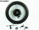 72V2000w high torque brushless hub dc motor ebike kit with brake sensor and